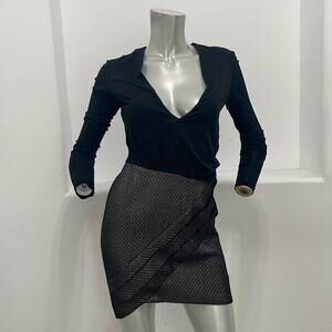 Blessed Are The Meek Long Sleeve Mini Dress Size 0